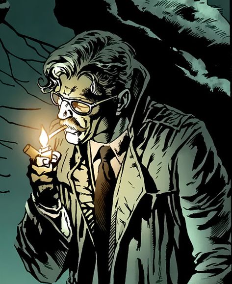 Commissioner James "Jim" Gordon Gordon Batman, The Batman 2004, Commissioner Gordon, Alfred Pennyworth, Hugo Strange, Gotham Characters, Batman Story, James Gordon, Fictional Heroes