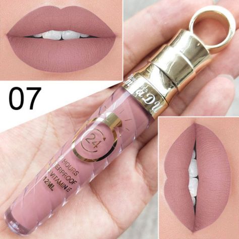 Plum lipstick makeup