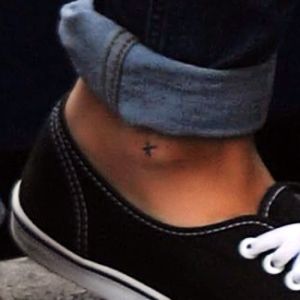 Rogue Tattoo, Screw Tattoo, Louis Tomlinson Tattoos, One Direction Tattoos, X Tattoo, Danielle Campbell, Ankle Tattoo, Simplistic Tattoos, Get A Tattoo