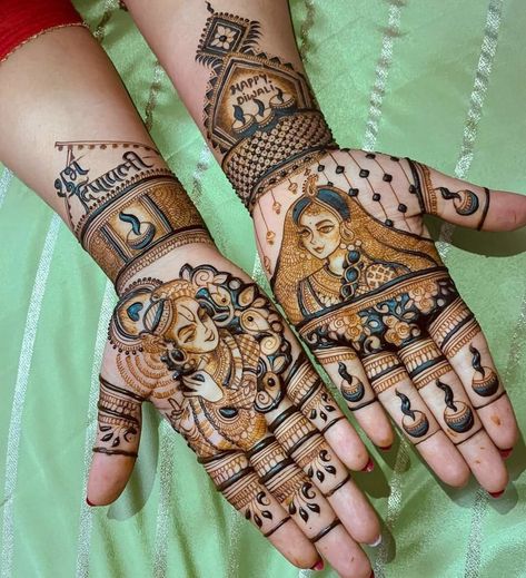 Raju Mehendi Artist - Mehndi Artist on ShaadiSaga Krishna Mehndi, Paisley Tattoos, Tattoo Designs Henna, Mehendi Artist, Henna Hands, Bridal Mehandi, New Bridal Mehndi Designs, Mehndi Designs Bridal, Mehndi Designs Bridal Hands