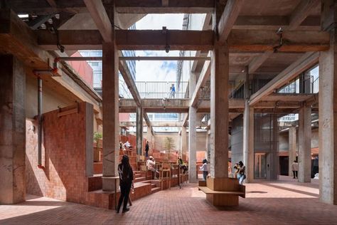 Urbanus transforms Kingway Brewery into cultural centre in Shenzhen Adaptive Reuse Architecture, Modern Extension, Public Architecture, Norman Foster, Building Roof, Cultural Centre, Cultural Architecture, Adaptive Reuse, Hospitality Projects