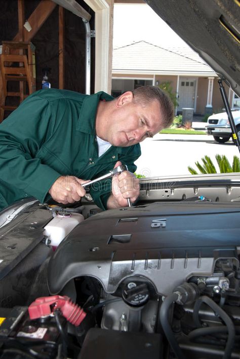 Auto mechanic. An auto mechanic uses a socket wrench to conduct maintenance and , #Aff, #socket, #wrench, #auto, #Auto, #mechanic #ad Fixing Cars, Olsen Style, Mechanic Man, Mobile Mechanic, Mechanic Shop, Auto Mechanic, Socket Wrench, Car Repair Service, Auto Service