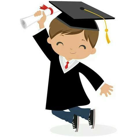 Graduation Cartoon, Graduation Clip Art, Preschool Graduation Party, Kindergarten Classroom Setup, Graduation Images, Graduation Cards Handmade, Graduation Art, Graduation Crafts, Nurse Art