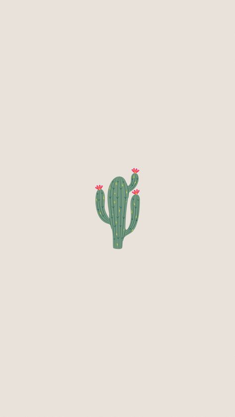 Cactus Aesthetic Wallpaper, Aesthetic Cactus Wallpaper, Cactus Wallpaper Iphone, Cacti Aesthetic, Wallpaper Cactus, Aesthetic Cactus, Phone Paper, Adorable Aesthetic, Cactus Wallpaper