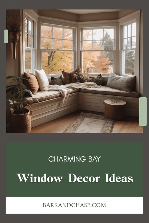 Is your bay window looking a little bare? It’s time to bring some personality to your space with these charming decorating ideas! Explore creative options for your bay window ledge and sill that turn them into beautiful focal points in any room. From cozy cushions and vibrant plants to stylish ornaments and functional uses, there’s something for every taste. With the right decor, your bay window can become an inviting spot for reading, sipping tea, or enjoying the view. Discover how you can transform your bare windowsills into decorative masterpieces today! Bed In A Bay Window, Bedrooms With Bay Windows, Bay Window Ledge, Bay Window Decor Ideas, How To Decorate A Bay Window, Decorating A Bay Window, Bay Window Decorating Ideas, Window Decor Ideas, Bay Window Decor