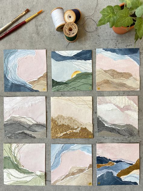 Gratitude in the Press: A Journey Through Online Publications Collage Landscape, Joy Art, Paper Weaving, Another Round, Art Exhibit, Artist Interview, Watercolor Palette, Stitching Art, The Press