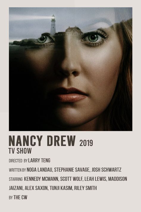 Nancy Drew Poster, Nancy Drew Show, Nancy Drew 2007, Show Polaroid Poster, Alex Saxon, Scott Wolf, Character Posters, Polaroid Posters, Movie Aesthetic