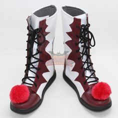 Pennywise Shoes, Jester Core, Joker Shoes, Clowncore Outfit, Pennywise Costume, Jester Outfit, Horror Things, It Pennywise, Clown Clothes