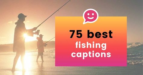 Heading out for some fishing? Keep these fishing quotes and fishing captions close by to post your catch of the day for your followers. Fishing Captions, Couple Fishing, Fish Puns, Together Quotes, Catch Of The Day, Fishing Quotes, Important Things In Life, Captions For Instagram, Fishing Girls