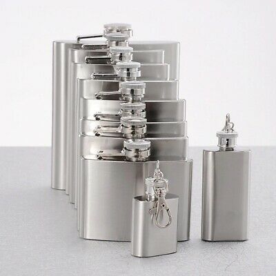 Pocket Flask, Whiskey Flask, Flask Set, Alcohol Bottles, Hip Flask, Screw Caps, Flask, Liquor, Drinkware