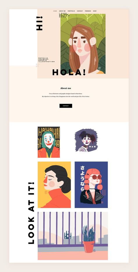 15 Illustration Portfolio Websites That Are Brimming with Talent Art Portfolio Website, Best Portfolio Websites, Ux Design Portfolio, Freelance Website, Ideas Illustration, Web Portfolio, Graphic Design Student, Portfolio Design Layout, Ui Design Website