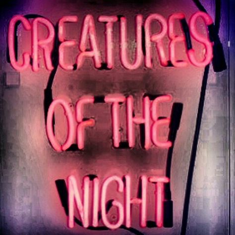 Neon Vampire Aesthetic, Neon Horror Aesthetic, Lost Boys Aesthetic, Neon Vampire, Modern Vampires, Neon Words, Night Owls, All Of The Lights, Neon Nights