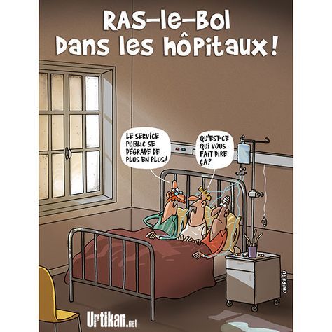 Vent de grogne dans les hôpitaux - Dessin du jour - Urtikan.net Image Comics, Meme Faces, Home Decor Decals, Humor, Memes, Funny, Humour