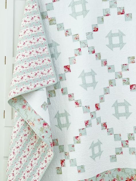 Vintage Baby Quilt, Farmhouse Quilts, Quilt Vintage, Easy Quilt, Baby Quilt Patterns, Easy Quilt Patterns, Garden Quilt, Quilt Baby, Star Quilt Patterns