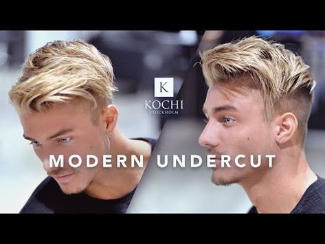 Modern Men Style, Men Style Inspiration, Undercut Combover, Modern Undercut, Professional Hairstyles For Men, Johnny Edlind, Hair For Men, Undercut Styles, Undercut Men