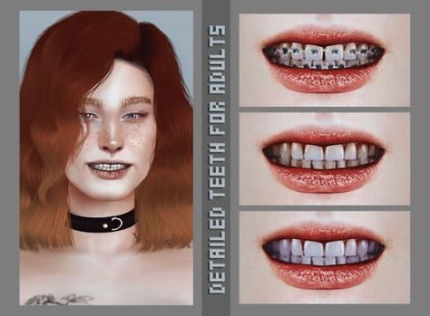 sims 4 overlays and skin blends for your sims - Gamingwithprincess Sims4 Lipstick, Sims 4 Cc Teeth, Sims 4 Cc Eyes, The Sims 4 Skin, Sims 4 Anime, The Sims 4 Packs, Sims 4 Children, Sims 4 Game Mods, Sims 4 Cc Makeup