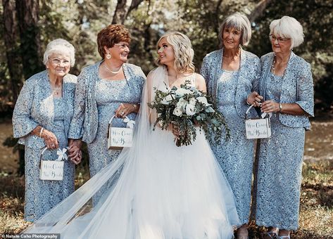 Flower Grandmas Wedding, Flower Grandma Wedding, Grandma Flower Girl, Grandma Of The Bride, Flower Grandma, Wedding Ready, 2025 Wedding, Bridesmaid Inspiration, September Wedding