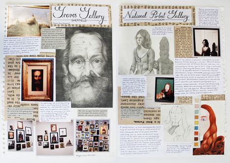 A1 Flying Start A3 White Sketchbook Page Fine Art Gallery Visit 2019 A Level Art Gallery Visit, Art Gallery Sketchbook Page, Gcse Art Gallery Visit Page, Gallery Visit Sketchbook Page, Gcse Advice, Aged Art, Gcse Sketchbook, Bill Viola, Art Identity