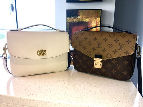 Pochette Metis in reverse monogram vs Coach Cassie. Pochette Metis Outfit, Coach Cassie, Total Black Outfit, Bag Wishlist, Leather Goodies, Louis Vuitton Pochette Metis, Fancy Things, Gel Nail Art Designs, Streetstyle Outfit