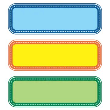 Cool Name Tags, Reading Response Worksheets, Tags Png, Cool Name, Name Tag Templates, Banner Shapes, Quiz Design, Shape Vector, Shape Names