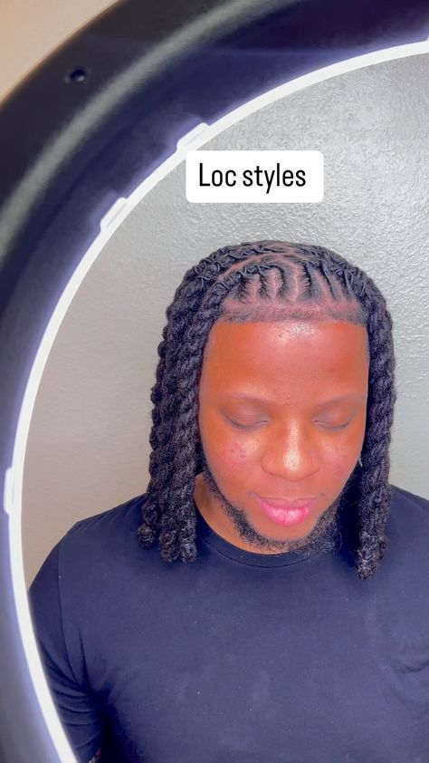 CITA Las Vegas Loctician | Loc styles Consistency is key! Do you want to know what products I use on my clients? Citastyles.com under tab loc tutorials Classes… | Instagram Best Loc Styles For Men, Loc Hairstyle For Men, Hairstyles For Short Locs Men, Hairstyles For Men Locs, Thick Loc Styles Men, Loc Styles For Winter, No Middle Part Locs Men, Loc Styles Men Long, Lobster Tail Loc Style