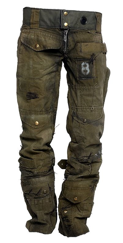 Survival Jeans Apocalypse Pants, Survival Outfit, Ww2 Fashion, Jeans Projects, Celana Kargo, Fallout Rpg, Survival Clothing, Waterproof Matches, Tactical Pants