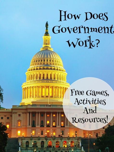 Government Lessons Elementary, 3rd Grade Government Activities, Government Class Activities, Branches Of Government Activities, Government Activities, Websites Games, Government Lessons, Teaching Government, Work Games