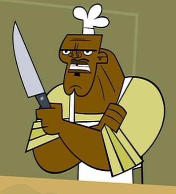 Chef Chef Hatchet Total Drama, Chef Total Drama, Chef Hatchet, Tdi Icons, Tdi Characters, Total Dramarama, Giant Bomb, Man Cartoon, Cartoon Network Shows