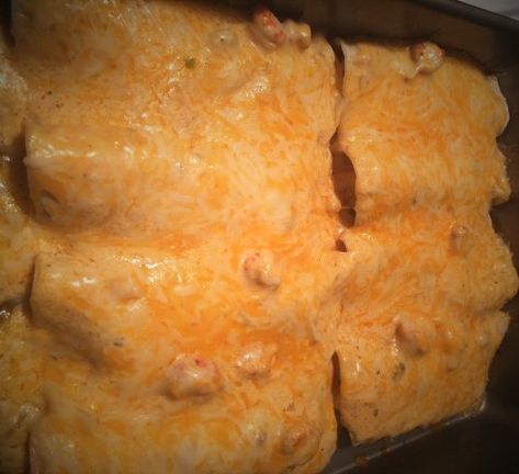 Crawfish Enchiladas – rachtummi Crawfish Enchiladas Recipe, Crawfish Enchiladas, Crawfish Recipes, Louisiana Food, Crawfish Etouffee, Red Enchiladas, Roll Ups Tortilla, Camp Food, Louisiana Recipes