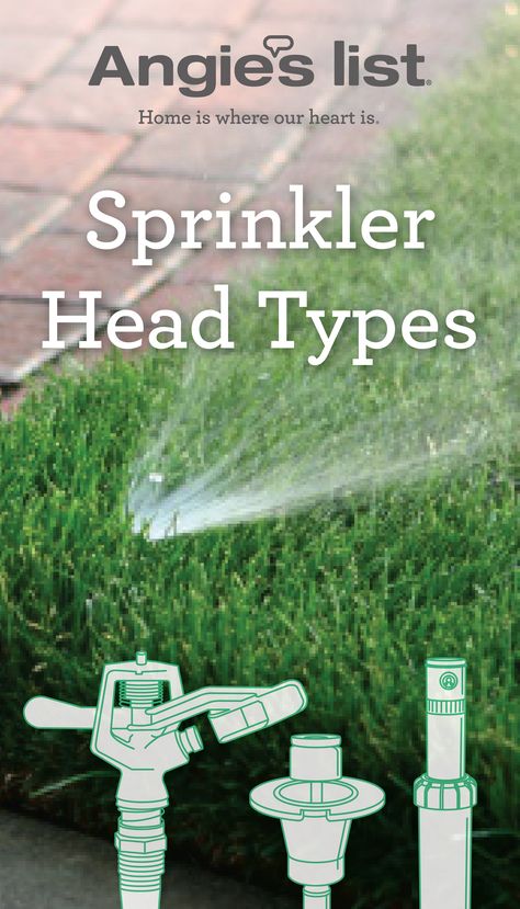 Who knew that sprinkler heads could be so different? Easy Landscape Ideas, Sprinkler System Diy, Irrigation System Diy, Lawn Weeds, Lawn Sprinkler System, Sprinkler Repair, Growing Tomato, Yard Landscape Ideas, Head Types