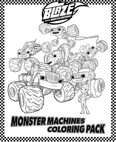 Monster Truck Coloring Pages Blaze Coloring Pages, Blaze Monster Truck, Coloring Rocks, Jesus Coloring Pages, Monster Truck Coloring Pages, Fathers Day Coloring Page, Blaze And The Monster Machines, Elephant Coloring Page, Paw Patrol Coloring