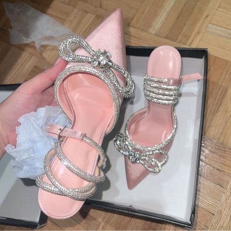 Gorgeous Mach Mach replica heel BRAND NEW Mach And Mach Heels, Sweet 15 Dresses, New Heels, Heels Outfits, Sweet 15, Boutique Shop, 15 Dresses, Rose Pink, Fashion Shoes