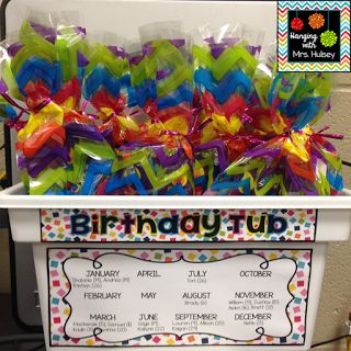 Student Birthday Gifts, Class Birthdays, Student Birthdays, Classroom Birthday, Third Grade Classroom, 4th Grade Classroom, 3rd Grade Classroom, 2nd Grade Classroom, School Birthday