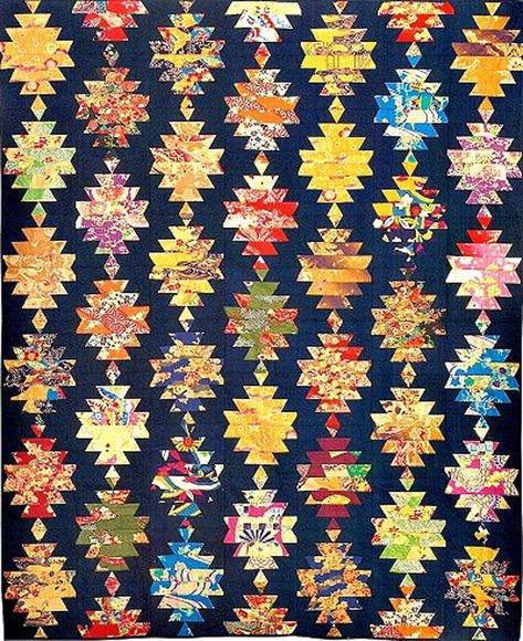 Felt Quilt, Free Baby Quilt Patterns, Japanese Quilt Patterns, Patterns Japanese, Lantern Pattern, Asian Quilts, Japanese Lantern, Mountain Quilts, Japanese Lanterns