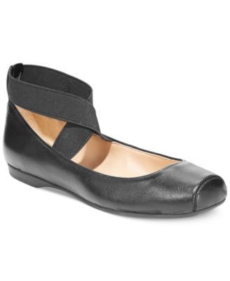 Jessica Simpson Mandalaye Elastic Ballet Flats | macys.com Ultra Feminine Style, Flats Online, Black Ballet Flats, Mandalay, Womens Shoes High Heels, Jessica Simpson Shoes, Raw Denim, Leather Ballet Flats, Ballet Flat Shoes