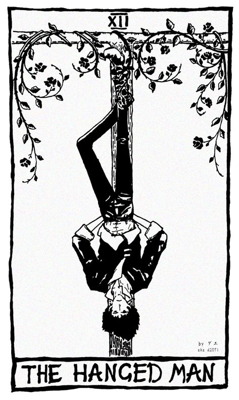 Cowboy Bebop Tattoo Design, Cowboy Bebop Tattoo, Cowboy Bebop Wallpapers, Hanged Man Tarot, Cowboy Bebop Anime, Spike Spiegel, Hanged Man, See You Space Cowboy, The Hanged Man