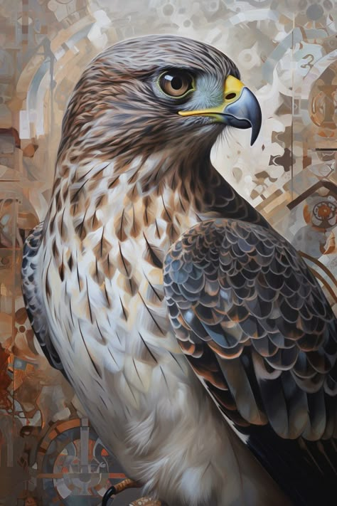 Falcon Painting Acrylic, Hawk Art, Wolverine Comic Art, Waterfowl Art, Falcon Art, Hawk Pictures, Parrot Wallpaper, Animal Paintings Acrylic, Birds Photography Nature