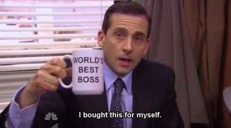 And somehow he managed. | 82 Reasons Why "The Office's" Michael Scott Was The World's Best Boss Best Boss Mug, Michael Scott The Office, Office Jokes, Michael Scott Quotes, Damien Chazelle, The Office Show, Worlds Best Boss, Boss Mug, Bad Boss