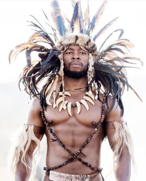 Zulu Traditional Attire For Men, Zulu Dance, Zulu Traditional Attire, South African Celebrities, Zulu Warrior, Zulu Women, Warrior King, Dark Skin Men, African People