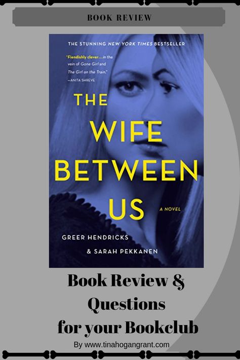 The Wife Between Us Book, The Wife Between Us, Jealous Ex, Book Club Questions, Wine Book, Book Discussion, Nerdy Things, Between Us, Book Worm