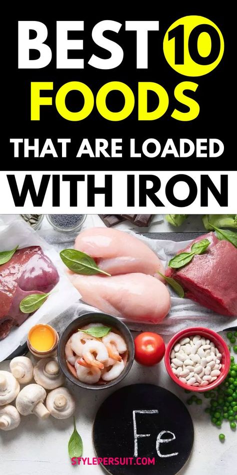 The amount of iron needed daily depends on factors like your age, gender, pregnancy or breastfeeding status, and the sources of iron-rich foods you consume. We covered plenty of iron rich food you should check out... Iron Sources Food, High Iron Diet, Iron Enriched Foods, Iron Rich Snacks, Iron Sources, Iron Diet, Food During Pregnancy, Potassium Deficiency, Breastfeeding Snacks