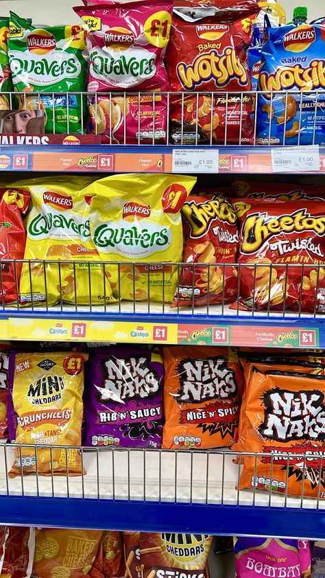 Crisp selection at a London corner shop London Corner Shop, Corner Shop Uk, Kingston London, Corner Shop, London Life, Hand Art Drawing, Hand Art, London City, Around The Corner