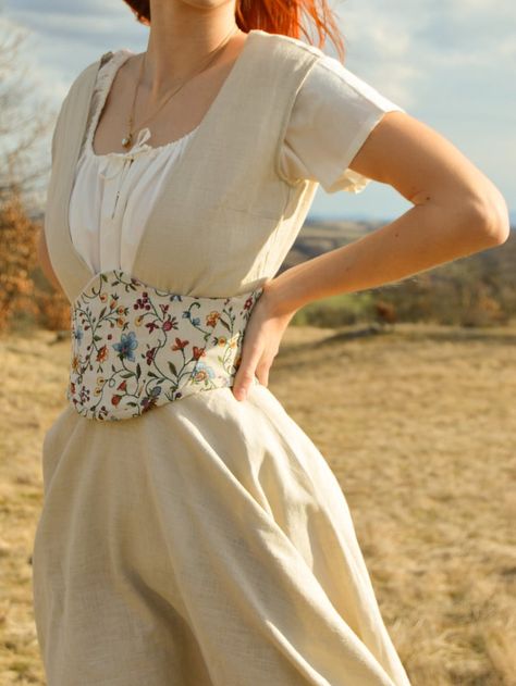 Prairie Skirt, Diy Skirt, Prairie Dress, Pinafore Dress, Linen Dress, Wrap Skirt, Sleeveless Dress, Womens Dresses, Dresses