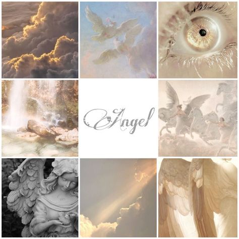 Angel Colour Palette, Angel Color Palette, Angelic Color Palette, Dragon Moodboard, Angelic Core, Angel Moodboard, Rosie Aesthetic, Angel Essence, Blossom Icon