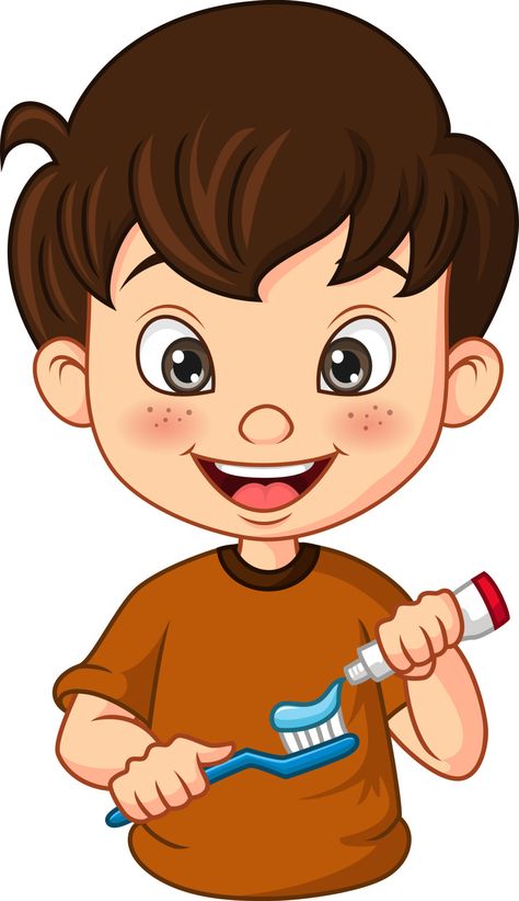 Download the Cute little boy brushing teeth with toothpaste 5113093 royalty-free Vector from Vecteezy for your project and explore over a million other vectors, icons and clipart graphics! Brush Teeth Clipart, Teeth Clipart, Brush Teeth, Cloud Stencil, Brush Your Teeth, Brush My Teeth, Kids Clipart, Cityscape Photos, Logo Banners