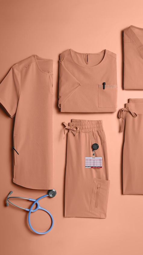 🧡🔥 Spice things up with Terracotta! This new color is perfect for enhancing your scrub outfit with both style and a pop of warmth! Nurse Uniform Aesthetic, Nurse Scrub Outfits Ideas, Cna Outfits Scrubs, Scrub Outfit Ideas, Terracotta Outfit, Healthcare Aesthetic, Scrub Outfits, Neet Motivation, Fall Scrubs