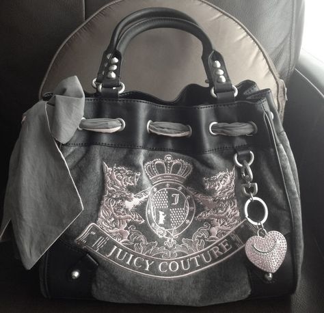 Black Juicy Couture, Purse Collection, Collection Ideas, Weekender Bags, Juicy Couture Bags, Fly High, Cute Bags, Weekender Bag, Makeup Inspo