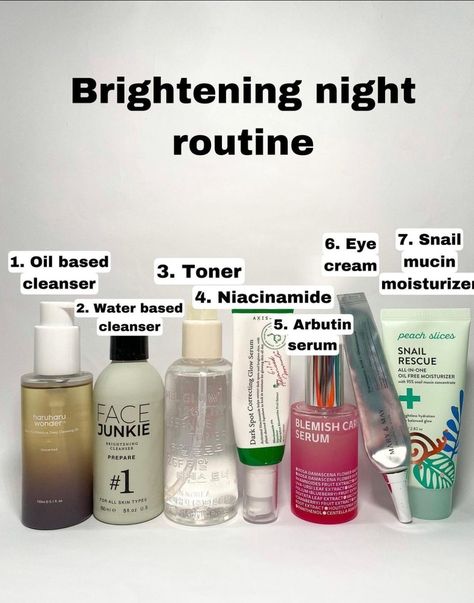 Niacinamide Skincare, Night Skincare Routine, Night Skincare, Brightening Skincare, Clear Healthy Skin, Night Skin Care Routine, Skin Care Face Mask, Basic Skin Care Routine, Oil Free Moisturizers