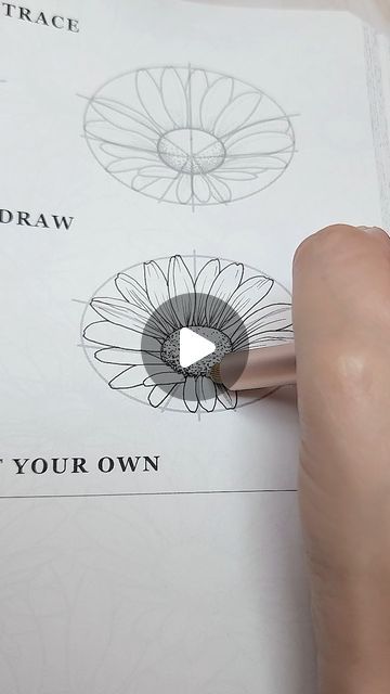 Instagram Drawing, At The Top, Daisy Flower, Flower Drawing, Make Sure, The Top, Step By Step, Daisy, Drawings