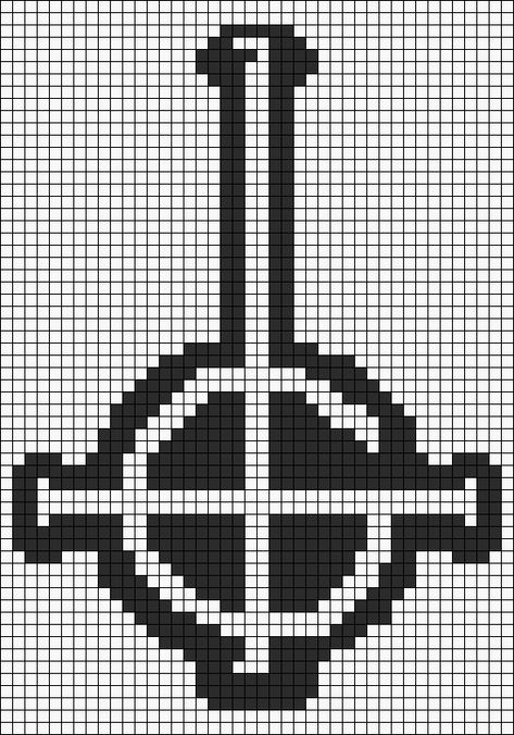 Ghost Band Crochet Pattern, Occult Pixel Art, Ghost Bc Pixel Art, Plague Doctor Pixel Art Grid, Ghost Band Cross Stitch, Ghost Band Crochet, Ghost Band Perler Beads, Ghost Band Kandi, Ghost Alpha Pattern